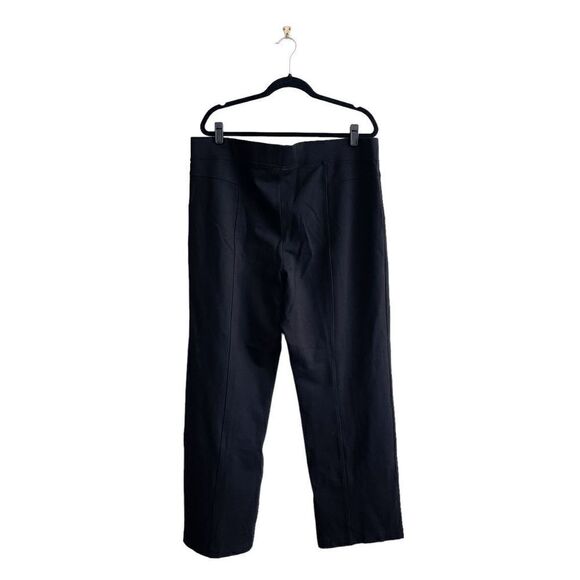 Addition Elle Women's Stretch Waist Pull on Comfort Pants Black Size 20 - Picture 2 of 8